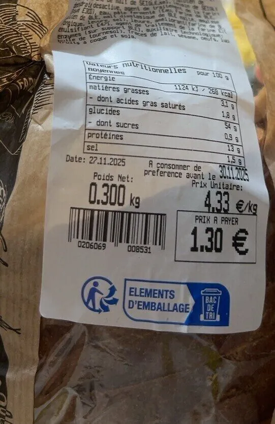 Pain au seigle