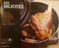 souris d agneau fondante