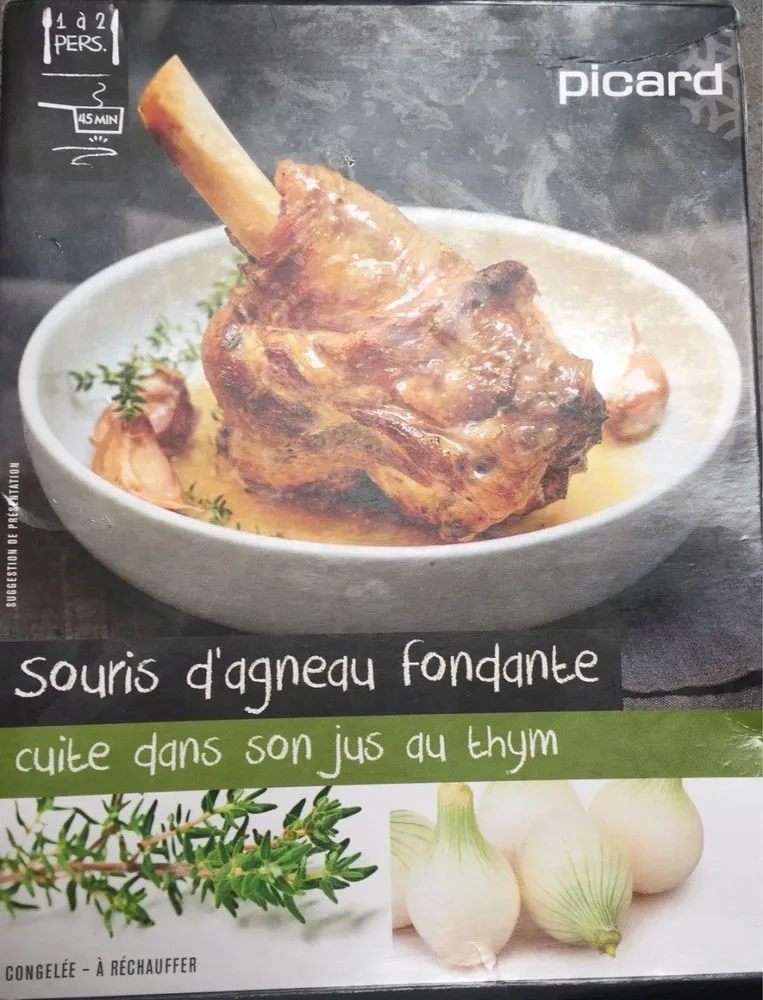 Souris d'agneau fondante