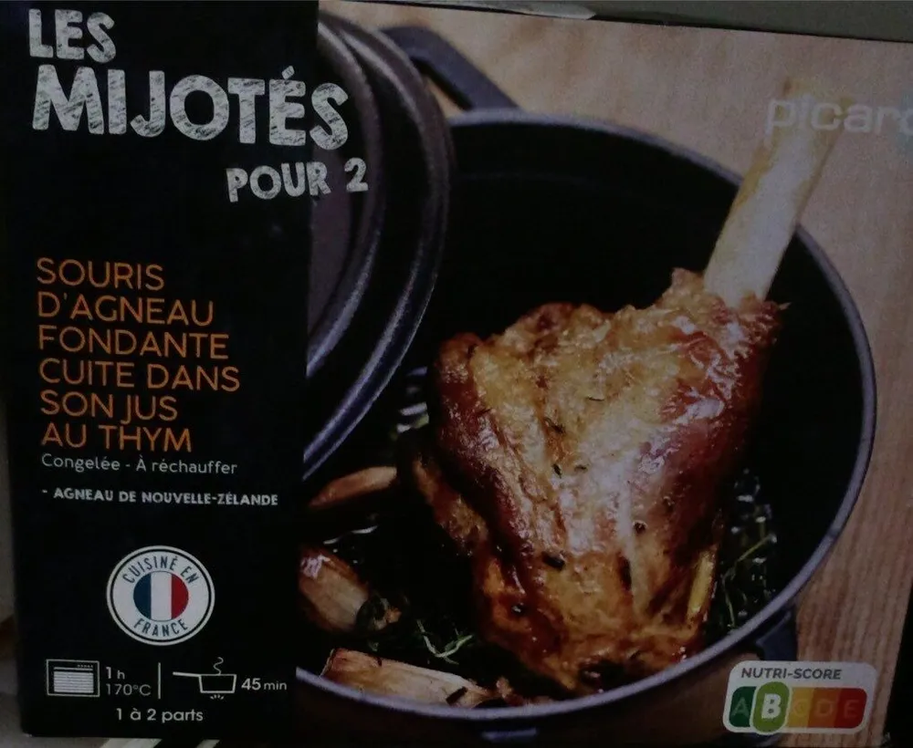 Souris d’ag’eau (les mijotés pour 2)