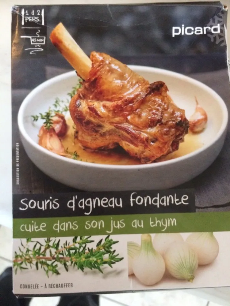 Souris d'agneau fondante