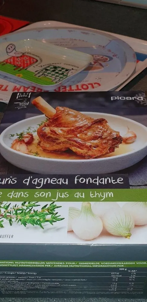 Souris d'agneau fondante