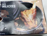 Souris d’agneau fondante cuite dans son jus au thym