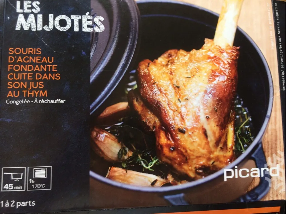 Souris d'agneau les mijotés