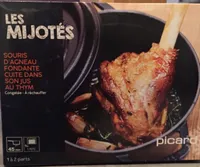 "Les Mijotés" souris d'agneau fondante