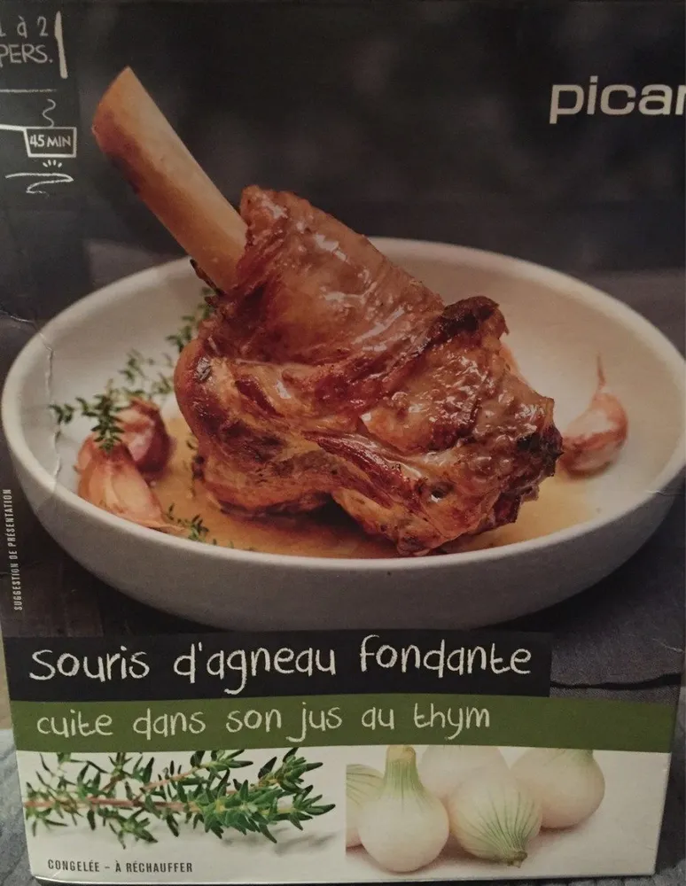 Souris d’ageau fondante