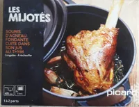 Souris d'agneau fondante cuite dans son jus au thym