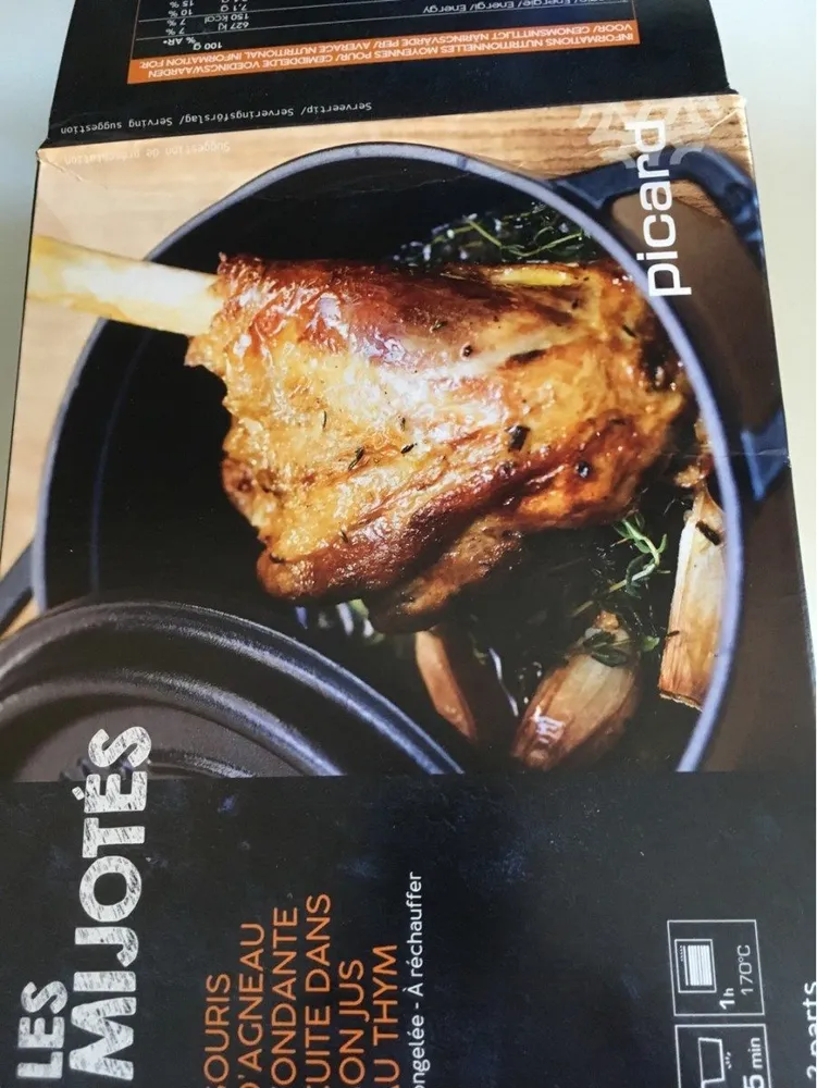 Souris d'agneau fondante