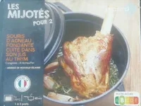 Souris d agneau fondante cuite dans son jus au thym