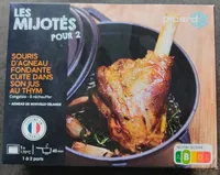 Souris d'agneau fondante cuite dans son jus
