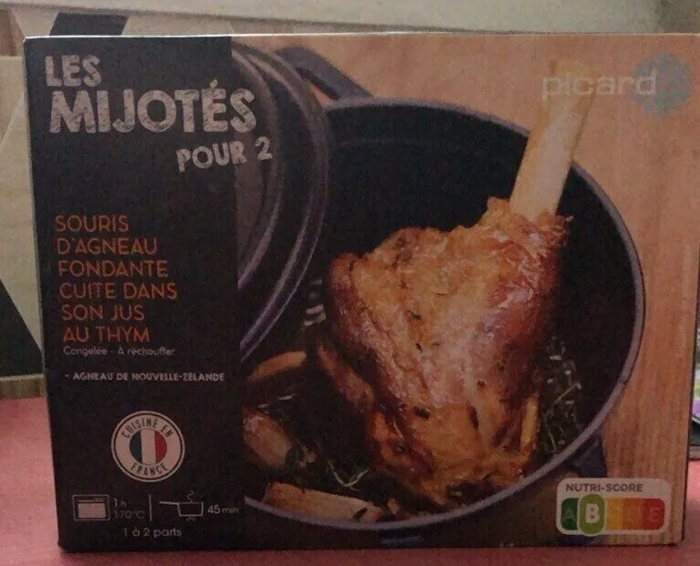 Mijotes pour 2 souris d’agneau
