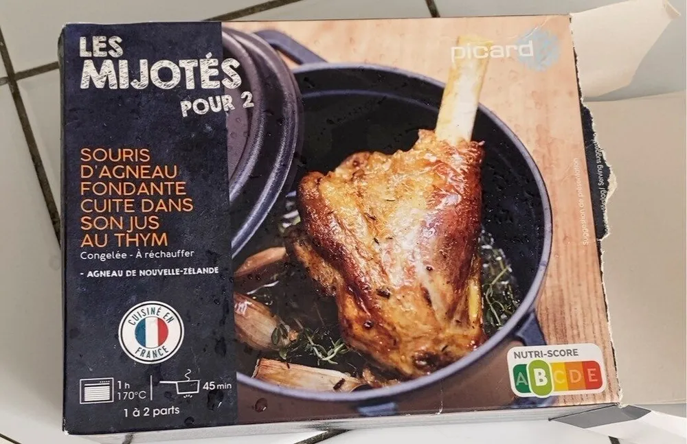 Mijote agneau picard