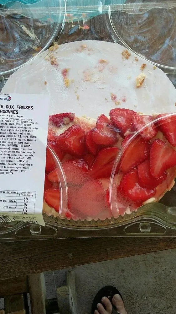 Tarte aux fraises