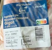 Gigot - Agneau de Nouzelle-Zelande