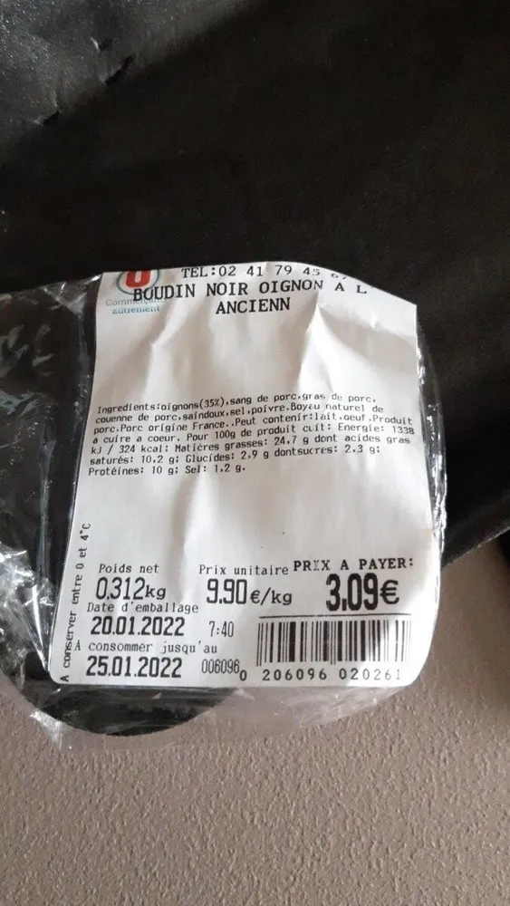 Boudin noir