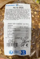 Pave aux graines