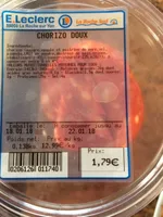 Chorizo doux