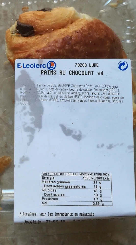 Pains au chocolat