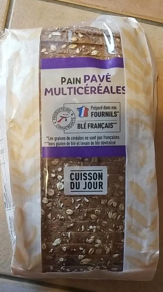 Pain pavé multicerales