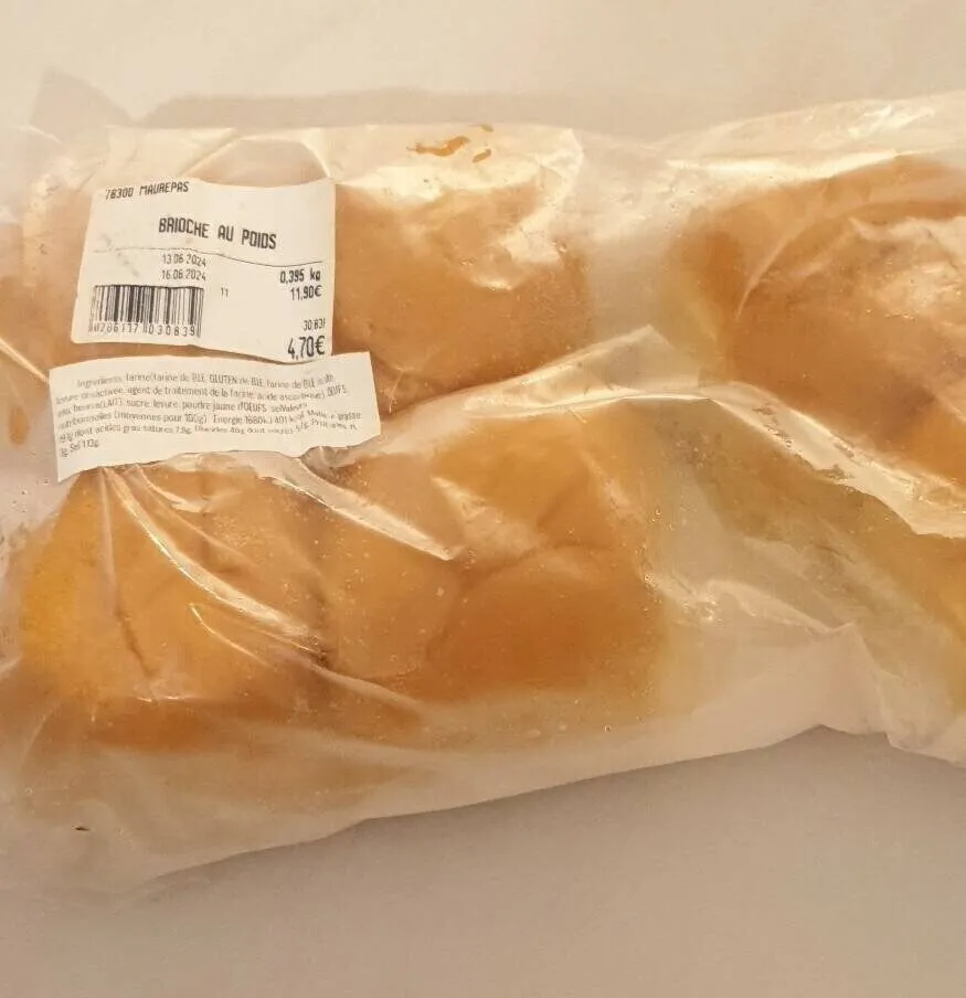 Brioche au poids
