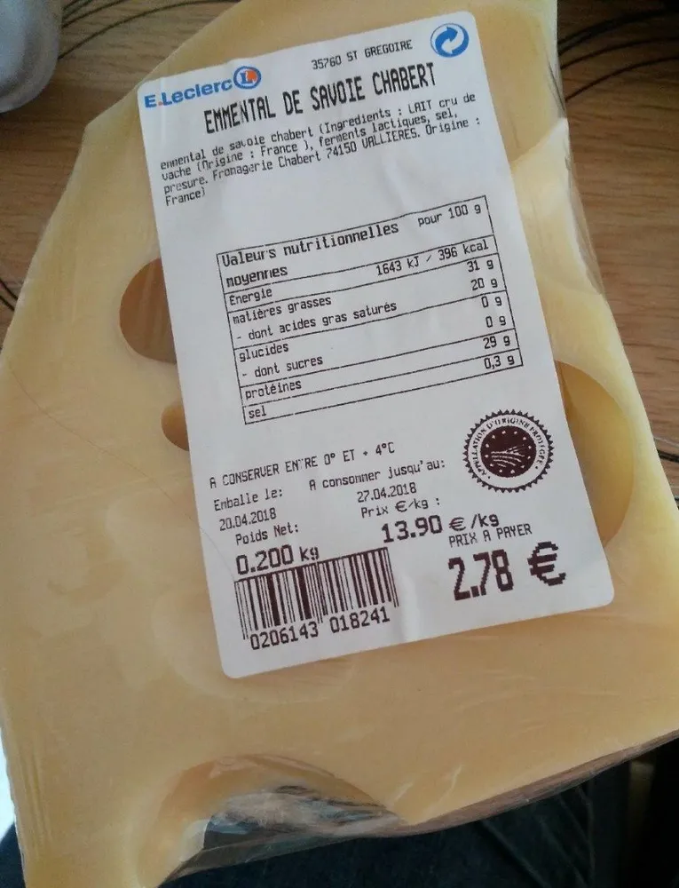 Emmental de savoie