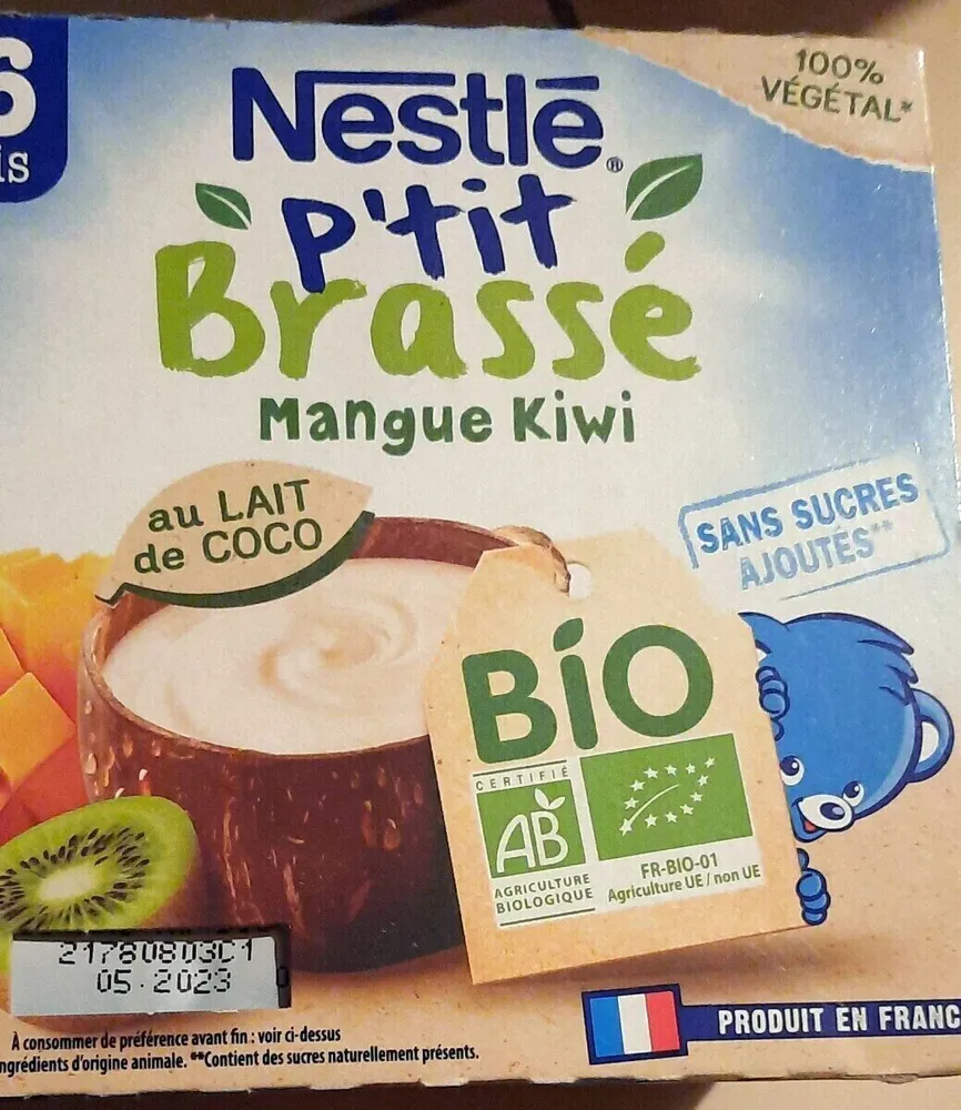 P'tit brassé mangue kiwi