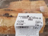 Suisses aux pépites de chocolat