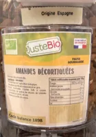 Amandes décortiquées