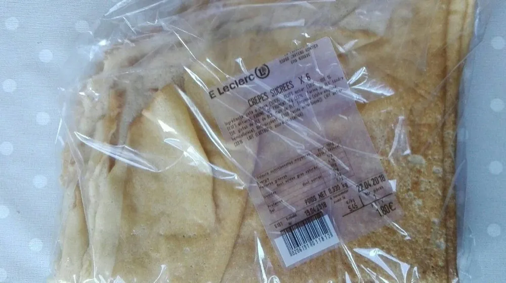Crêpes Sucrée