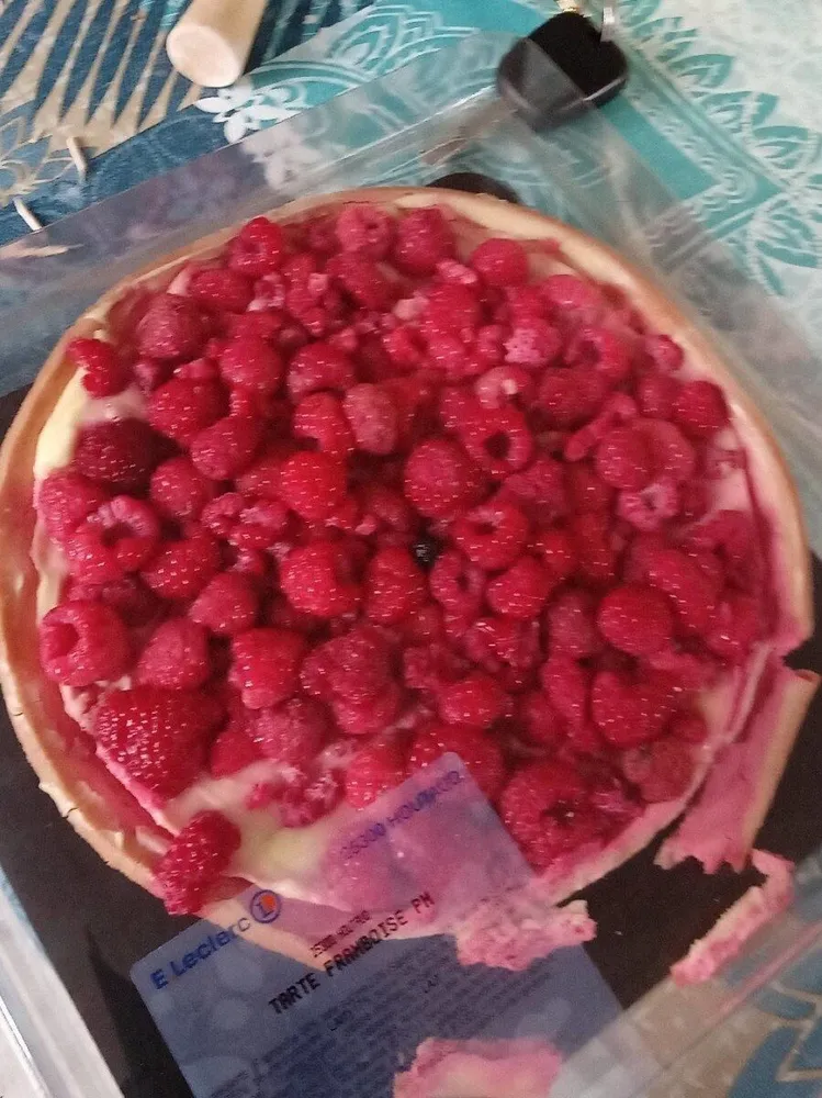 Tarte framboise