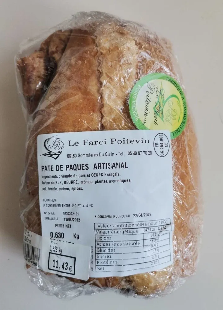 Pâté de paques