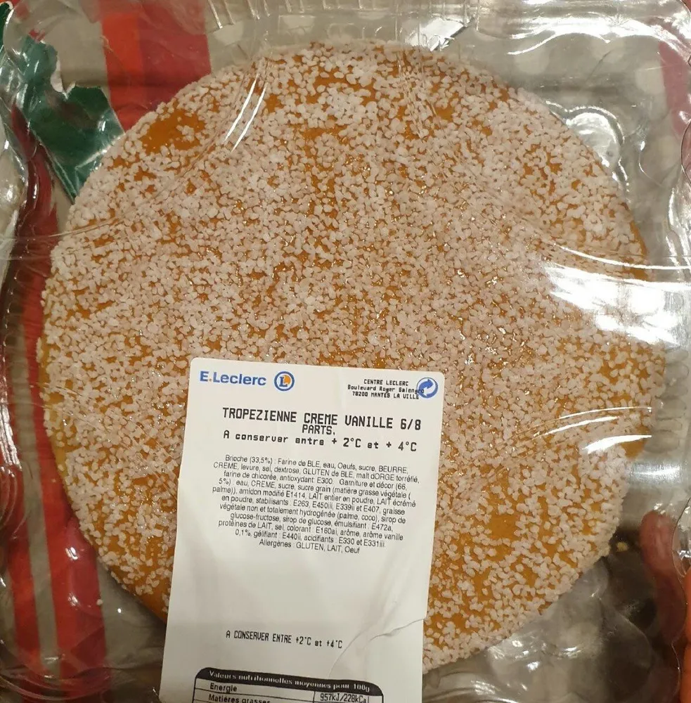 Tropezienne creme vanille