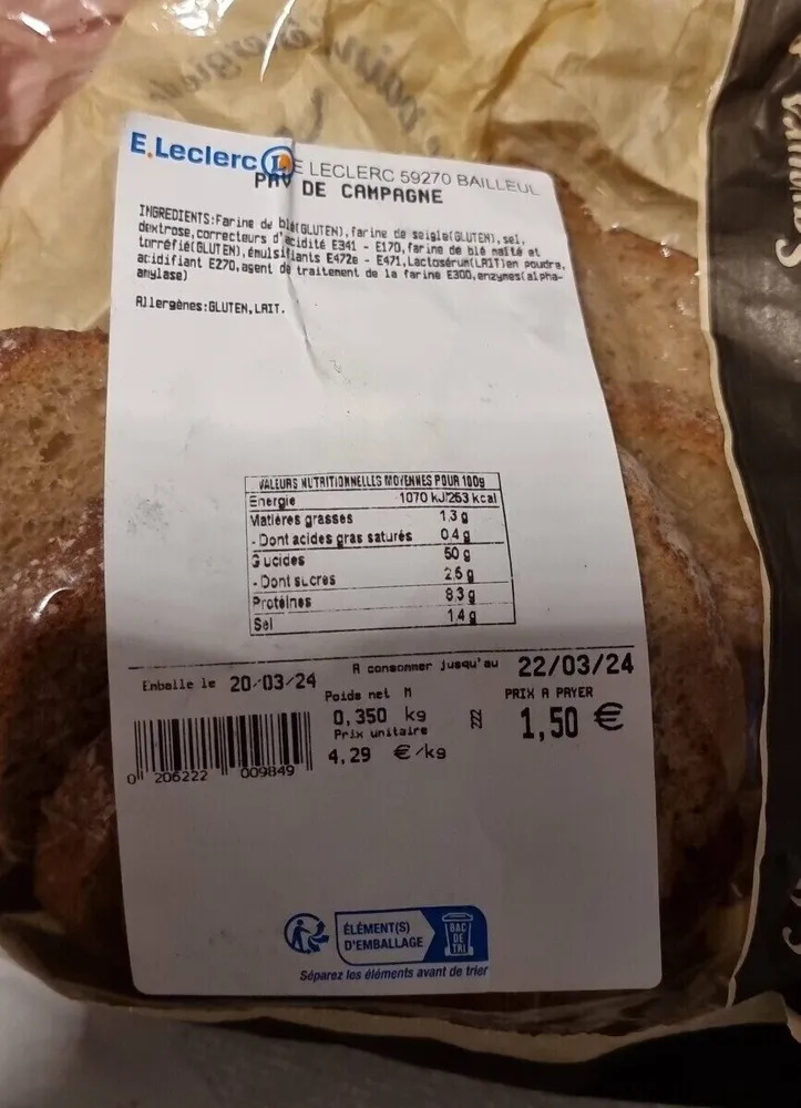 Pain de campagne