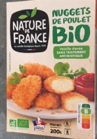 Nuggets de poulet bio