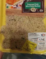 Les milanaises fromage frais ail et fines herbes