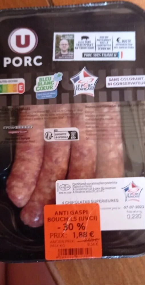 4 chipolatas supérieure