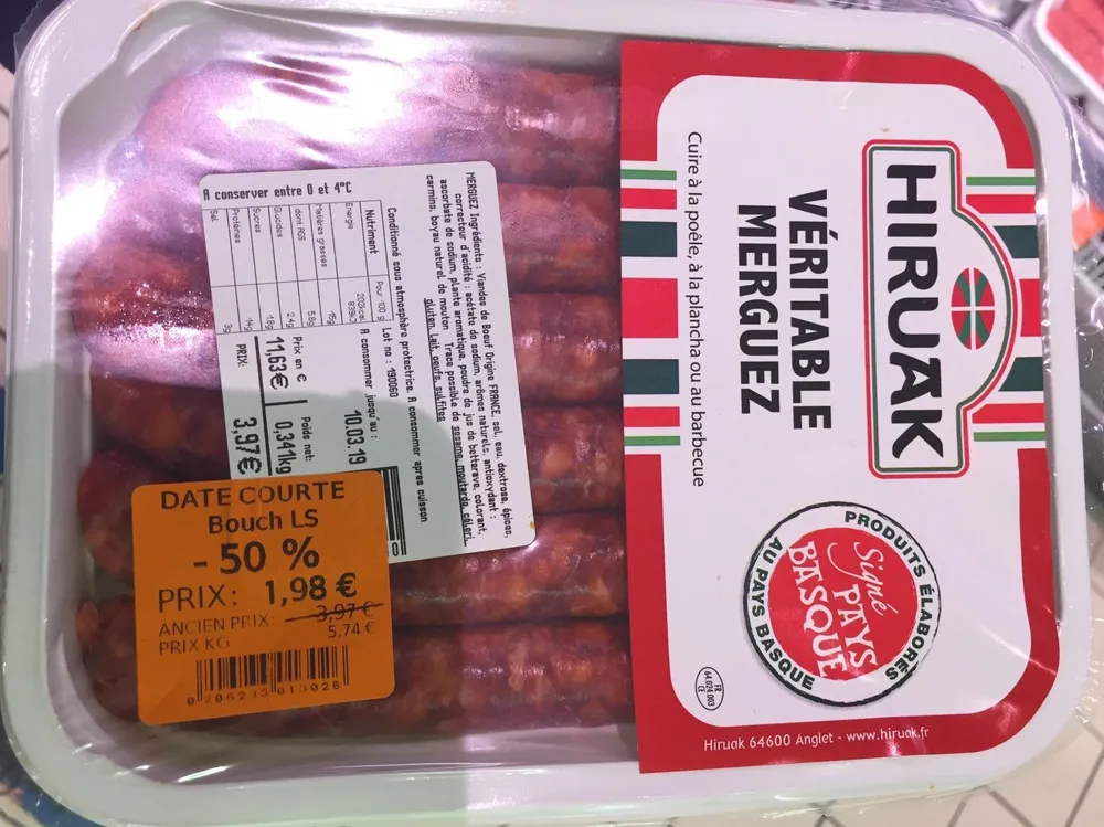 Veritable merguez