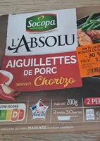 Aiguillettes de porc saveur chorizo