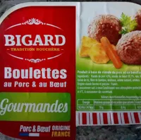 Boulette porc et boeuf