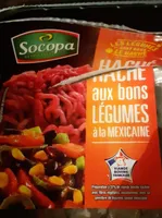 Haché aux bons légumes à la mexicaine