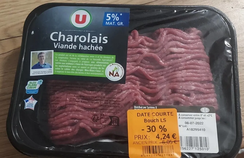 Charolais viande hachée