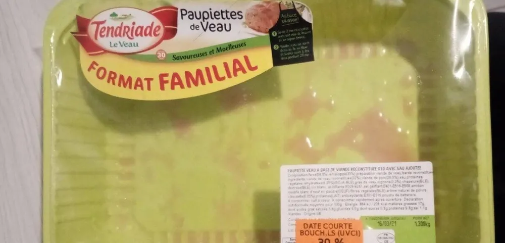 Paupiettes de veau