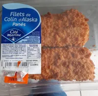 Filets de colin Alaska panés