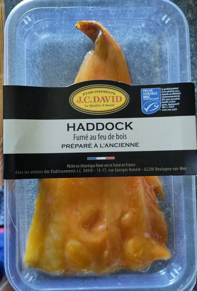 Haddock fumé au feu de bois