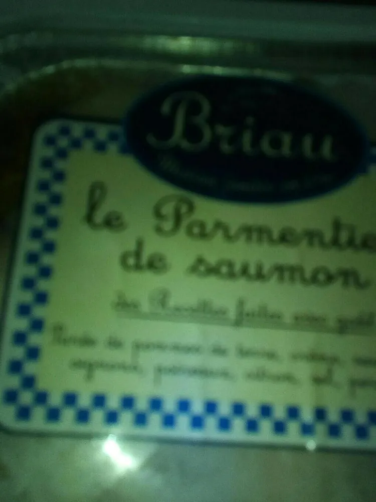 Parmentier de saumon