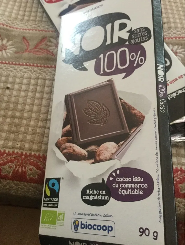Noir 100% biocoop