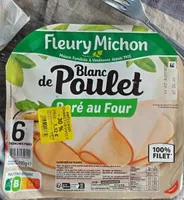 Blanc de poulet doré au four