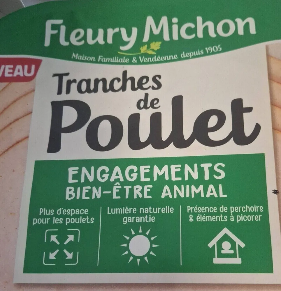 Tranches de poulet