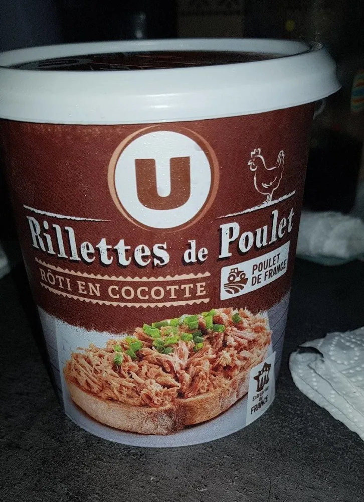 Rillettes de poulet U