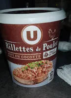 Rillettes de poulet U